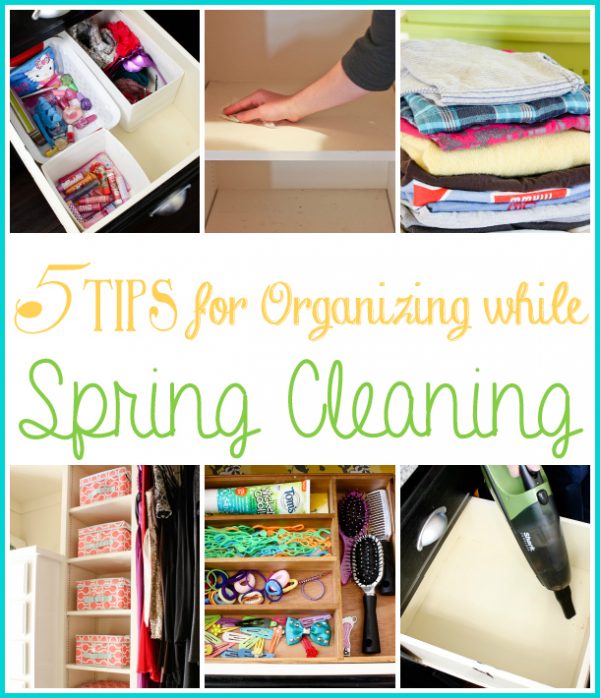 5 tips for organizing while spring cleaning - Ask Anna