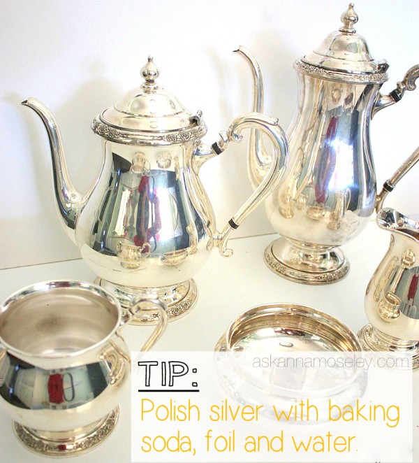 An easy trick for polishing silver - Ask Anna