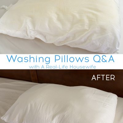 How to Wash and Whiten Pillows