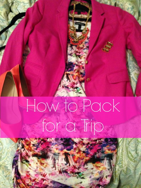 How to pack for a trip - Ask Anna