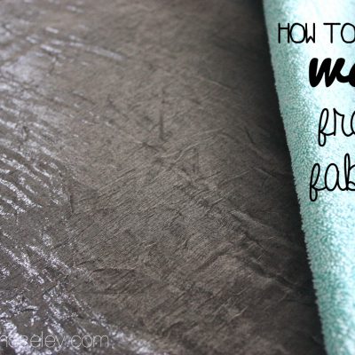 How to Remove Wax from Fabric, Carpet and Lots of Other Things