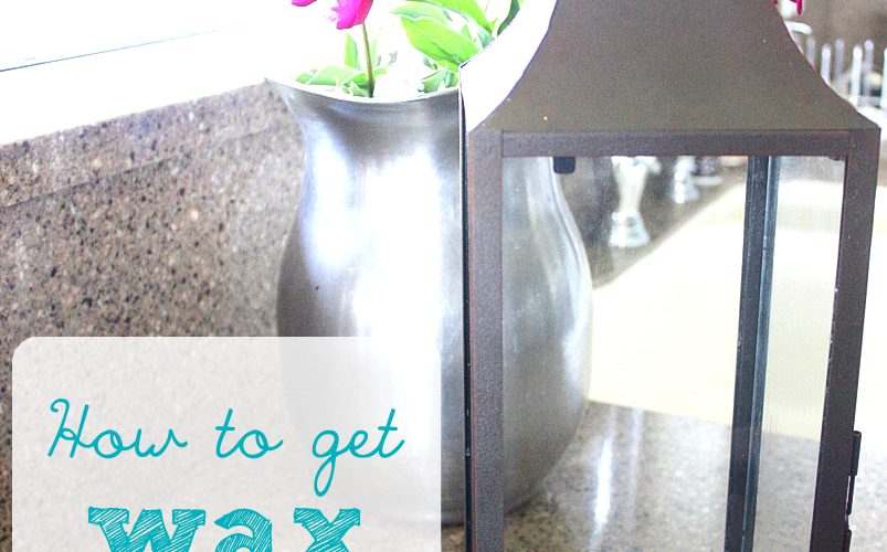 How to get wax off glass - Ask Anna