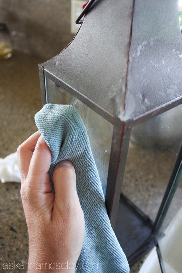 Use an Enviro cloth to get greasiness off the glass - Ask Anna