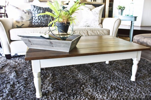 DIY coffee table - Ask Anna