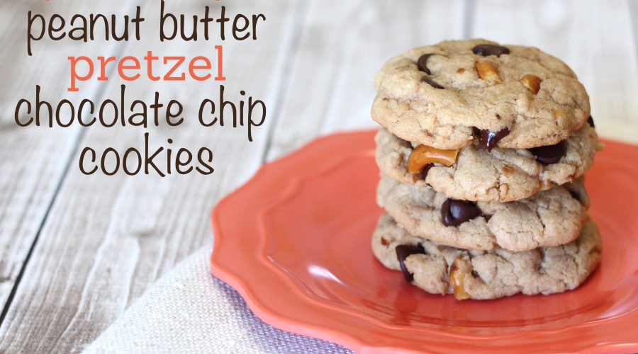 Peanut butter pretzel cookies - Ask Anna