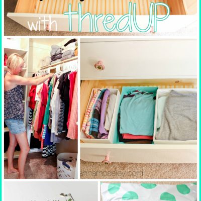 Closet Organization tips with thredUP