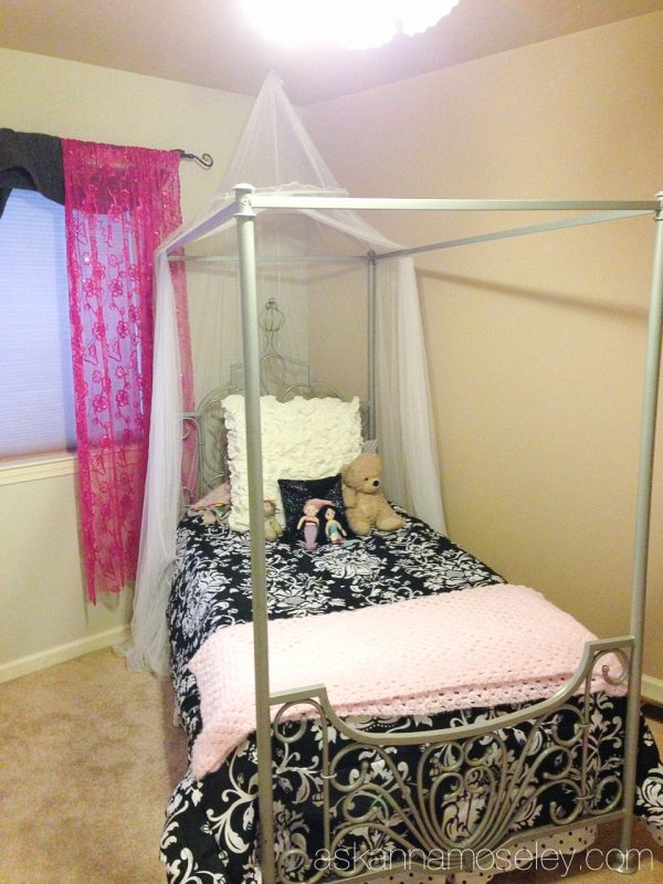 Girl's room makeover -before