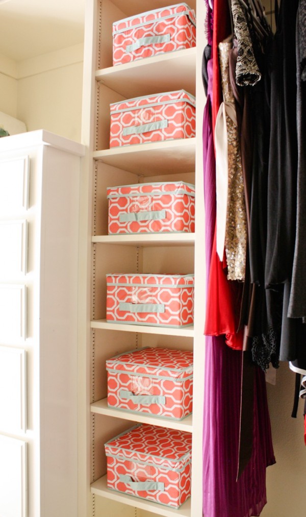 Organizing while you spring clean