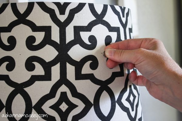 BHG lamp shade makeover, an Eddie Ross hack - Ask Anna