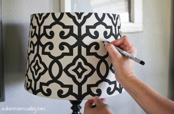 BHG lamp shade makeover, an Eddie Ross hack - Ask Anna