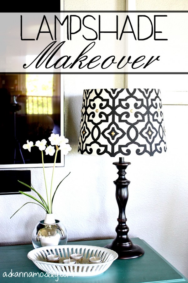 Better Homes and Gardens lampshade makeover - Ask Anna