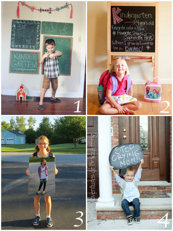 Back to school picture ideas