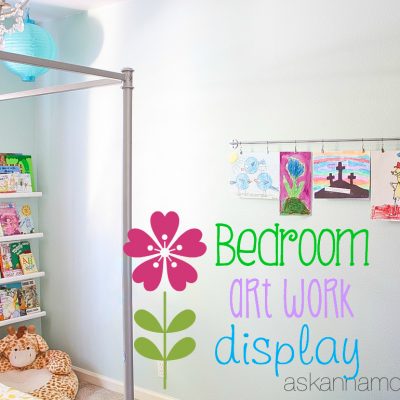 Child’s Bedroom Artwork Display