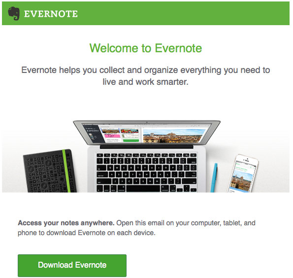 Evernote, take your notes with you