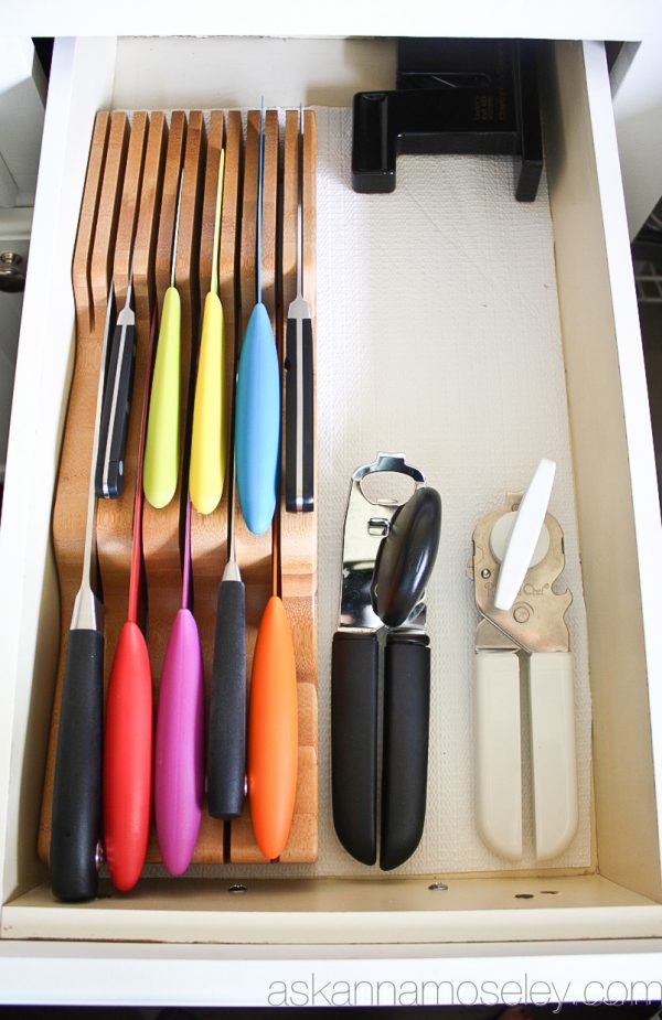 How to organize kitchen knives - Ask Anna