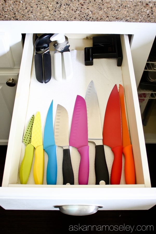 How to organize kitchen knives - Ask Anna