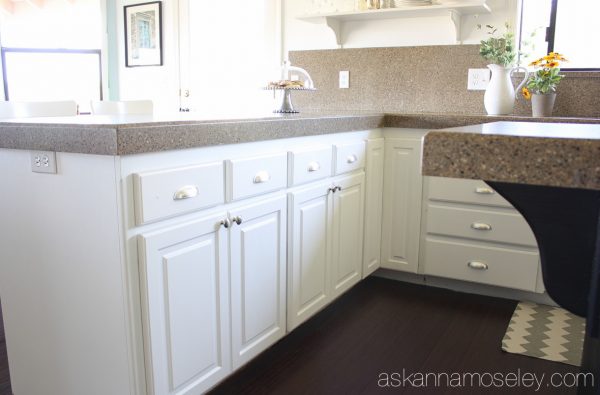 Black and white kitchen makeover - Ask Anna