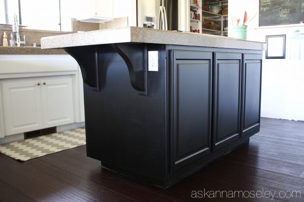 Black and white kitchen makeover - Ask Anna