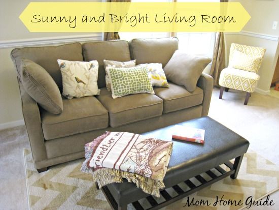 Sunny bright living room