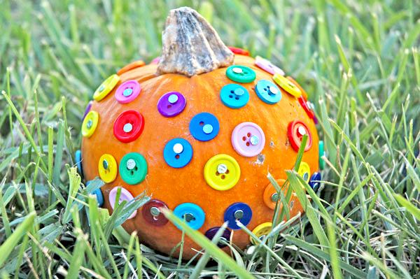 Button pumpkins