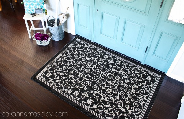 Entryway makeover with BHG products available at Walmart