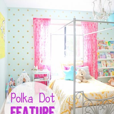 Polka Dot Bedroom Wall