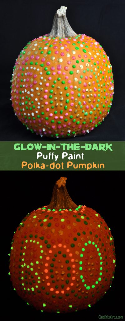 Glow in the dark pumpkin