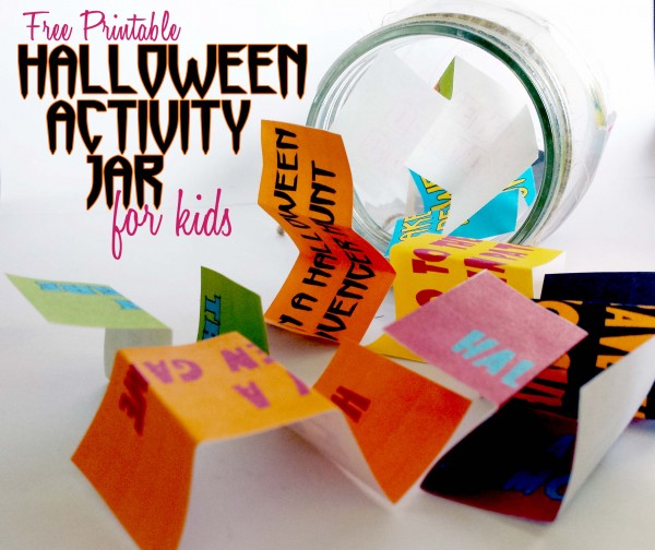 Kids' Halloween Activity Jar