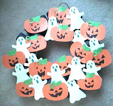 Halloween wreath