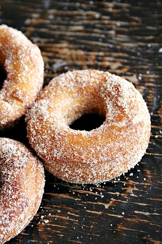 Pumpkin Apple Cider Doughnuts