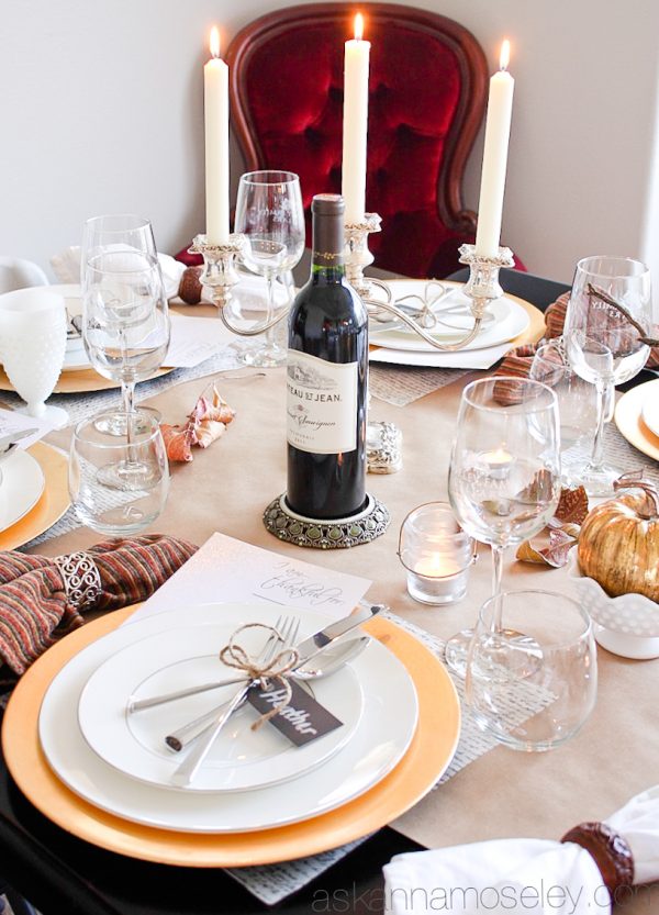 Holiday table setting tips and ideas - Ask Anna