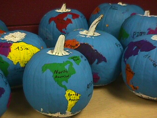 Pumpkin geography