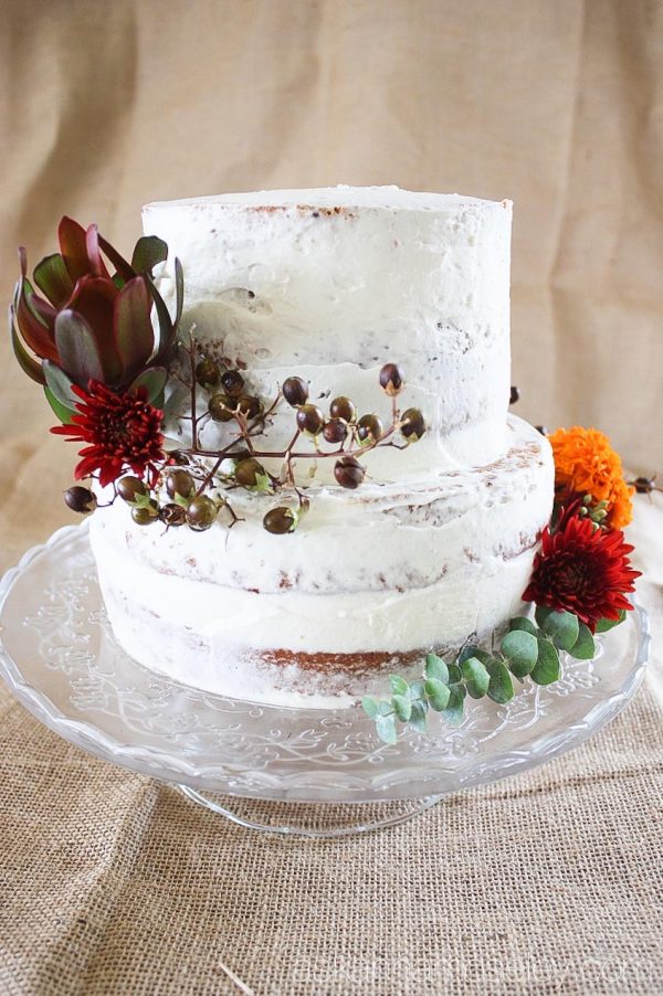 A naked cake - Ask Anna