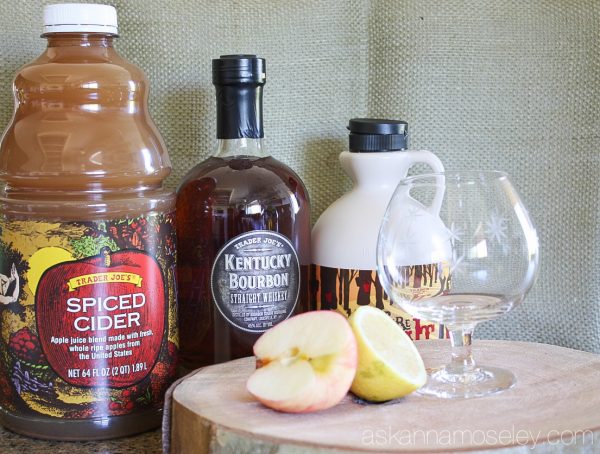 Bourbon maple apple cider - Ask Anna