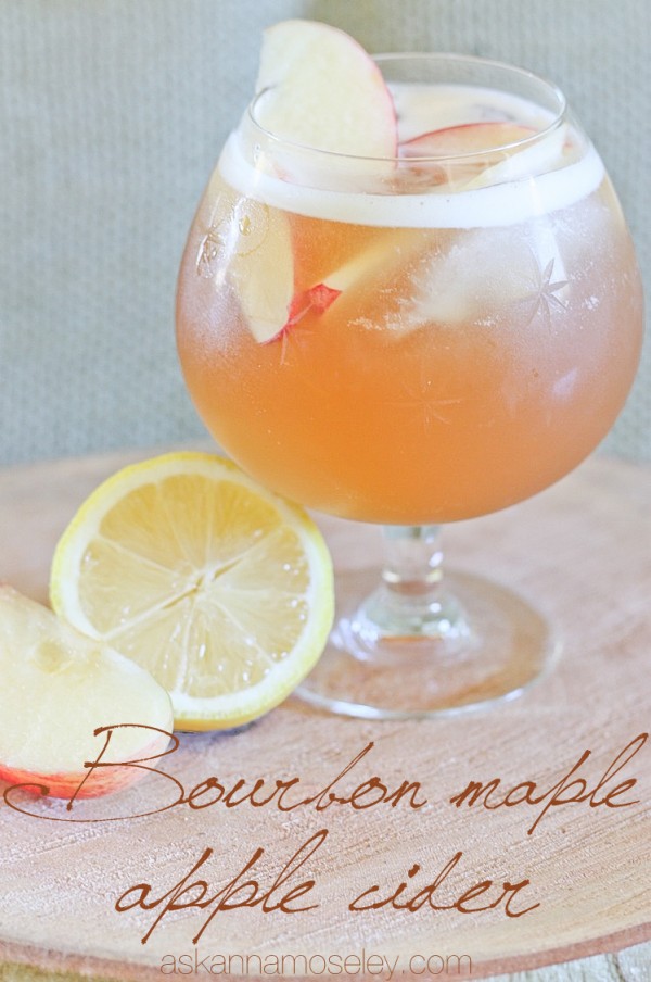 Bourbon maple apple cider - Ask Anna