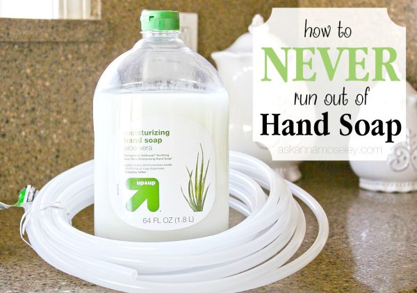 How to never run out of hand soap - Ask Anna