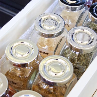 How to Organize Spices in a Drawer