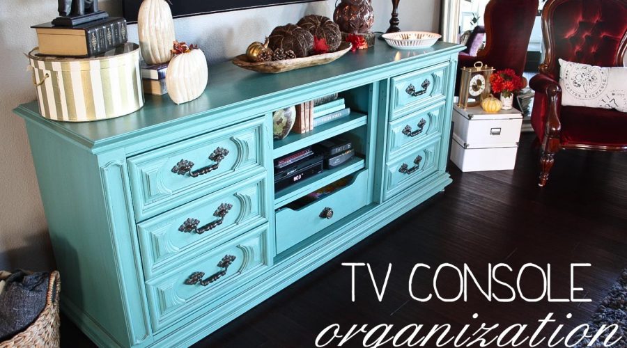 TV console organization - Ask Anna