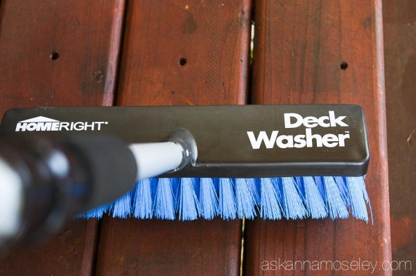 The easiest way to wash a deck - Ask Anna