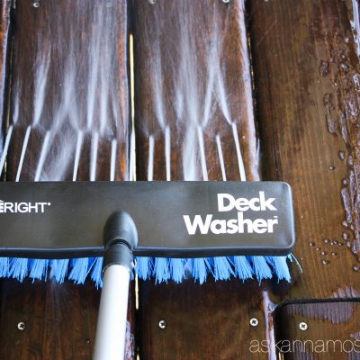 The Easiest way to Clean a Deck