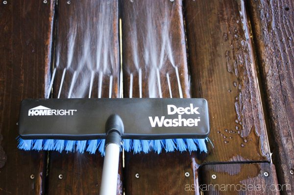 The easiest way to wash a deck - Ask Anna