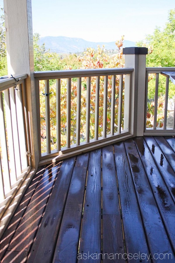 The easiest way to wash a deck - Ask Anna