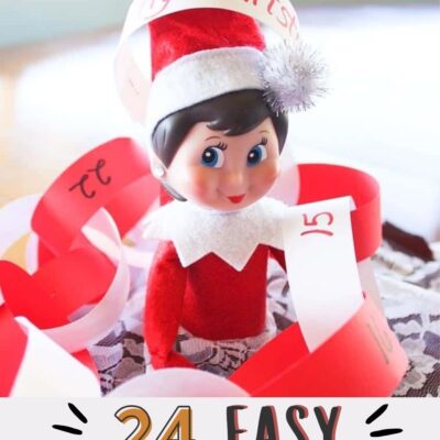 24 Easy Elf on the Shelf Ideas