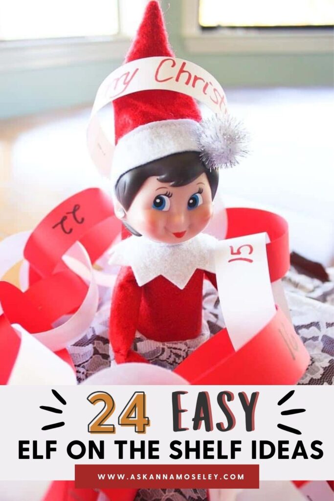 24 Easy Elf on the Shelf ideas | Ask Anna