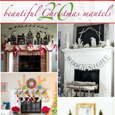 20 Beautiful Christmas Mantels