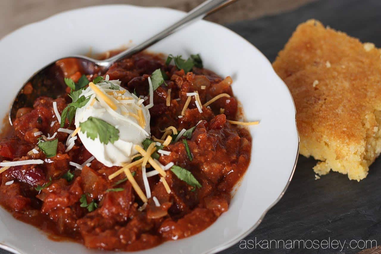 Easy crockpot chili