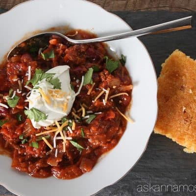 Easy Crockpot Chili