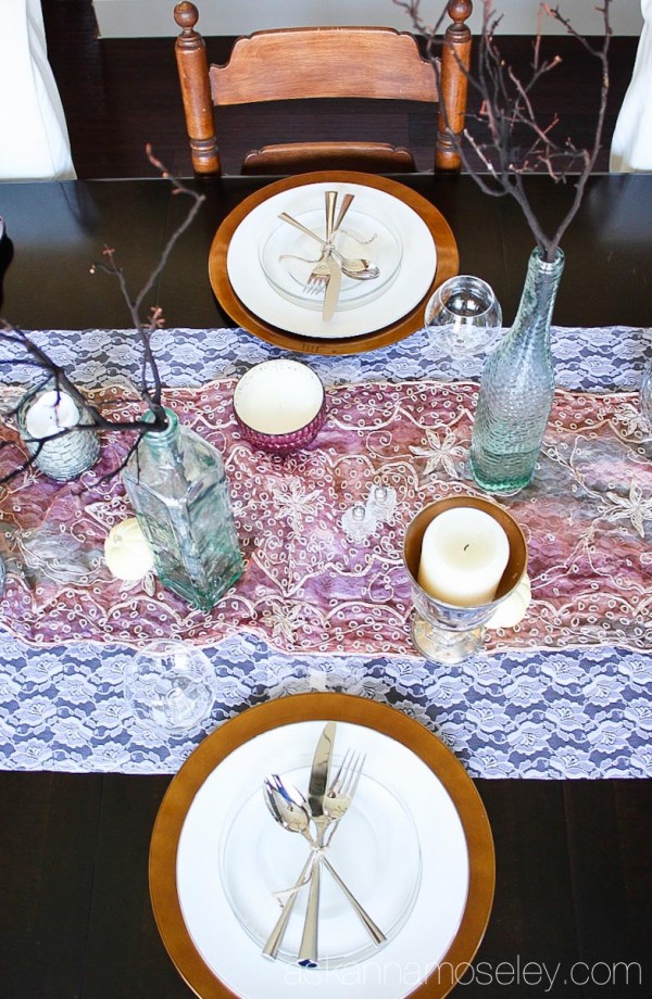 How to create a beautiful holiday tablescape - Ask Anna