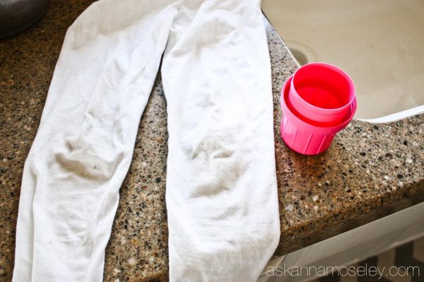 Pre-treat stains with My Ultimate Care Clorox Bleach