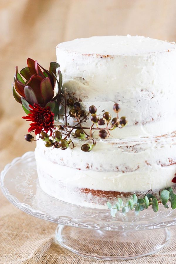 A naked cake - Ask Anna